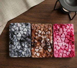 Chocolate bar waxmelt, The Heartbeat Bar Photo 1